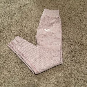 ⭐️ Pink heather Smilodox Contour Leggings size Small ⭐️